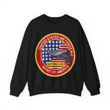 Load image into Gallery viewer, Unisex Heavy Blend Crewneck Sweatshirt - Usaf - B2 - Spirit - Stealth Bomber Wo Txt