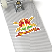 Load image into Gallery viewer, Kiss-Cut Stickers - 88th Artillery Group - DUI w Br - Ribbon