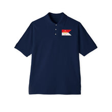 Load image into Gallery viewer, Men's Piqué Polo - F Troop, 4th Cavalry Regiment - Guidon - Std
