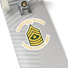 Load image into Gallery viewer, Kiss-Cut Stickers - Army - Sergeant Major - SGM - Flat X 300