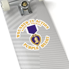 Load image into Gallery viewer, Kiss-Cut Stickers - Wounded in Action - Purple Heart - Badge of Courage X 300