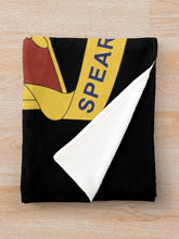 Load image into Gallery viewer, Army - Transportation Corps Regimental Crest Throw Blanket