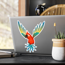 Load image into Gallery viewer, Kiss-Cut Vinyl Decals - Flying Parrot