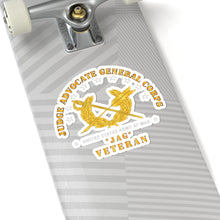 Load image into Gallery viewer, Kiss-Cut Stickers - Army - JAG Branch Veteran