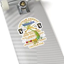 Load image into Gallery viewer, Kiss-Cut Stickers - Army - 2nd Bn 502nd Infantry - 101st ABN - Operation Hawthorne w VN SVC