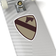 Load image into Gallery viewer, Kiss-Cut Stickers - SSI - 1st Cavalry Division - Subdued Desert