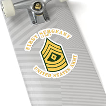 Load image into Gallery viewer, Kiss-Cut Stickers - Army - First Sergeant - 1SG - Flat X 300