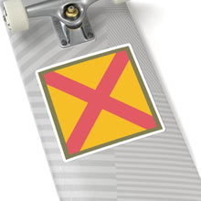 Load image into Gallery viewer, Kiss-Cut Stickers - SSI - 63rd Cavalry Division X 300