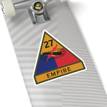 Load image into Gallery viewer, Kiss-Cut Stickers - SSI - 27th Armored Division w Name Tape X 300