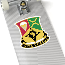 Load image into Gallery viewer, Kiss-Cut Stickers - Army - DUI - 101st Airborne Division Sustainment Brigade, Headquarters and Special Troops Battalion X 300