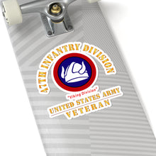 Load image into Gallery viewer, Kiss-Cut Stickers - Army - SSI - 47th Infantry Division -Viking Division - US Army Veteran X 300