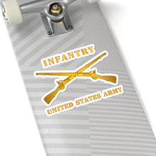 Load image into Gallery viewer, Kiss-Cut Stickers - Army - Infantry - Branch - US Army X 300