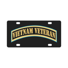 Load image into Gallery viewer, Army - Vietnam Veteran Tab - Gold - Infantry X 300 Classic License Plate