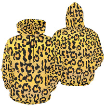 Load image into Gallery viewer, Men's All Over Print Hoodie (USA Size) (Model H13) - Leopard Camouflage