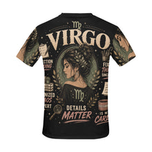 Load image into Gallery viewer, Virgo - perfection in progress Men's All Over Print Crew Neck T-Shirt