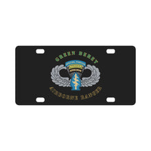 Load image into Gallery viewer, Emblem - SOF - Airborne Ranger - Green Beret X 300 Classic License Plate