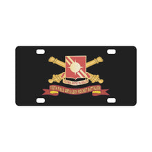 Load image into Gallery viewer, 100th Field Artillery Rocket Battalion - Br - Ribbon X 300 Classic License Plate
