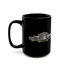 Load image into Gallery viewer, Black Mug (15oz) - USCG - Expeditionary Warfare Specialist wo txt - 3D - Enhanced