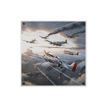 Load image into Gallery viewer, Acrylic Wall Art Panel - Red Tails in Action