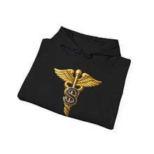 Load image into Gallery viewer, Hoodie – Army Medical Specialist Corps Branch Insignia - 3D - Enhanced