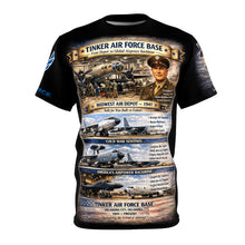 Load image into Gallery viewer, Tinker Air Force Base Tribute Tee — 1941 to Present