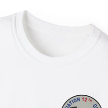 Load image into Gallery viewer, Unisex Ultra Cotton Tee - Vietnam Combat Aviation Vet w Air Crew Badges - 12th Aviation Group - Vietnam - SSI - Sgt Howard Meyers - 1968-1969 SVC X 300