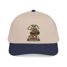 Load image into Gallery viewer, Mid Profile Baseball Cap - Army - Cold War Vet - 4th Bn 73rd Armor - 1st Inf Div - Panzer Kaserne Boblingen, FRG - M60A1 Tank w COLD SVC - 3D Enhanced X 300