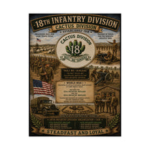 Load image into Gallery viewer, Matte Poster - 18th Infantry Division - Poster