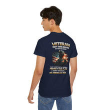 Load image into Gallery viewer, Unisex Ultra Cotton Tee - Veteran’s pride and sacrifice