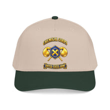 Load image into Gallery viewer, Mid Profile Baseball Cap - Army - Chemical Corps - 3D - Enhanced
