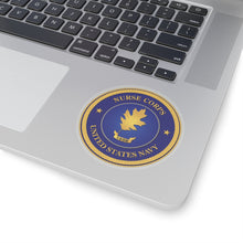 Load image into Gallery viewer, Kiss-Cut Stickers - Navy - Nurse Corps X 300