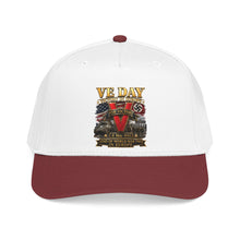 Load image into Gallery viewer, Mid Profile Baseball Cap - Army - VE Day - Victory in Europe Day - End of WWII - 3D - Enhanced