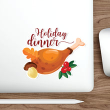 Load image into Gallery viewer, Die-Cut Stickers - Holiday Dinner