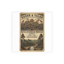 Load image into Gallery viewer, Indoor and Outdoor Silk Posters - Battle of Kennesaw Mountain