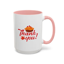 Load image into Gallery viewer, Accent Coffee Mug - Thank you