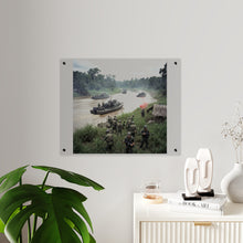 Load image into Gallery viewer, Acrylic Wall Art Panel - MRF - 9th Infantry in the Mekong - Vietnam