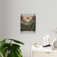 Load image into Gallery viewer, Acrylic Wall Art Panel - Vietnam Patrol Fire Fight Requesting Medevac