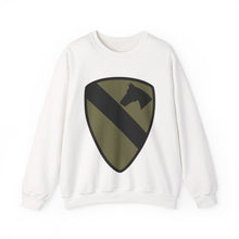 Load image into Gallery viewer, Crewneck Sweatshirt - SSI - 1st Cavalry Division - Subdued X 300