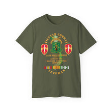 Load image into Gallery viewer, Unisex Ultra Cotton Tee - Army - Vietnam Combat Veteran w 212th Military Police Company - MACV SSI - VN SVC X 300