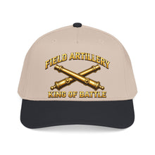Load image into Gallery viewer, Mid Profile Baseball Cap - Field Artillery - King of Battle - 3D - Enhanced