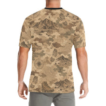 Load image into Gallery viewer, Desert Tactical Camouflage Pattern Men's All Over Print Crew Neck T-Shirt