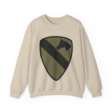 Load image into Gallery viewer, Crewneck Sweatshirt - SSI - 1st Cavalry Division - Subdued X 300