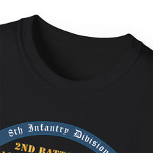 Load image into Gallery viewer, Unisex Ultra Cotton Tee - 8th Infantry Division Scroll - 2nd Bn, 81st Field Artillery Regiment - Idar Oberstein Germany - Cold War Vet w COLD SVC - 1970 - 1980