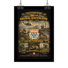 Load image into Gallery viewer, Posters - Vietnam War signal support tribute