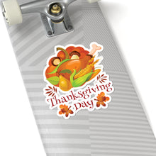 Load image into Gallery viewer, Kiss-Cut Stickers - Thanksgiving Day - Turkey