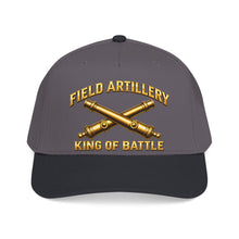 Load image into Gallery viewer, Mid Profile Baseball Cap - Field Artillery - King of Battle - 3D - Enhanced