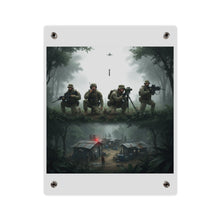 Load image into Gallery viewer, Acrylic Wall Art Panel - Jungle Drug Lab Destruction wo Explosions