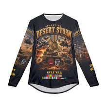Load image into Gallery viewer, Operation Desert Storm Tribute Long Sleeve Shirt — VII Corps & XVIII Airborne Corps (1990–1991)