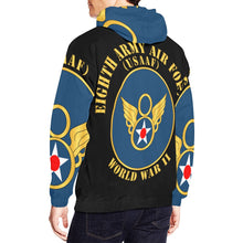 Load image into Gallery viewer, Men's All Over Print Hoodie (USA Size) (Model H13) - AAC - 8th Air Force - WWII - USAAF