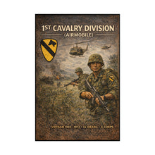 Load image into Gallery viewer, Rolled Posters - 1st Cavalry Division in Ia Drang